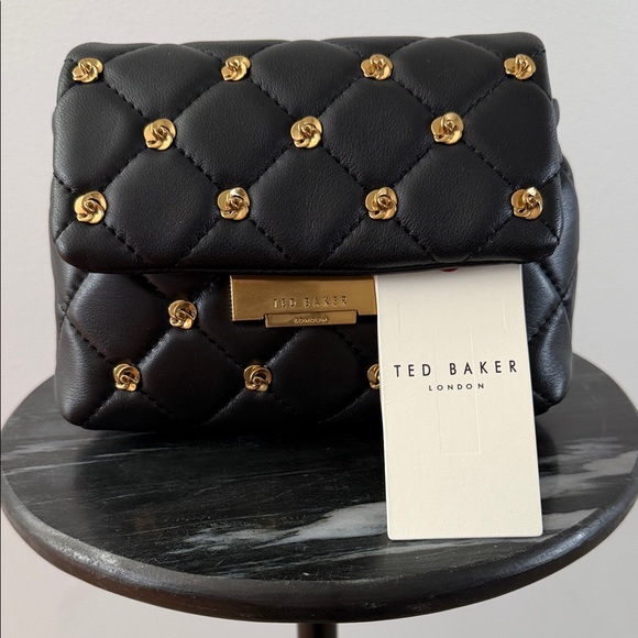 Ted Baker London GINN Small Quilted clutch/crossbody handbag - Picture 1 of 14